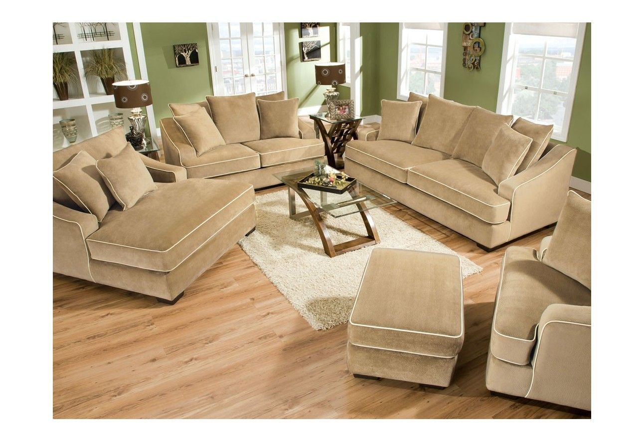 Oversized Living Room Chair | Deep Sofa, Living Room Sofa Set For 110" Oversized Sofas (Photo 14 of 15)