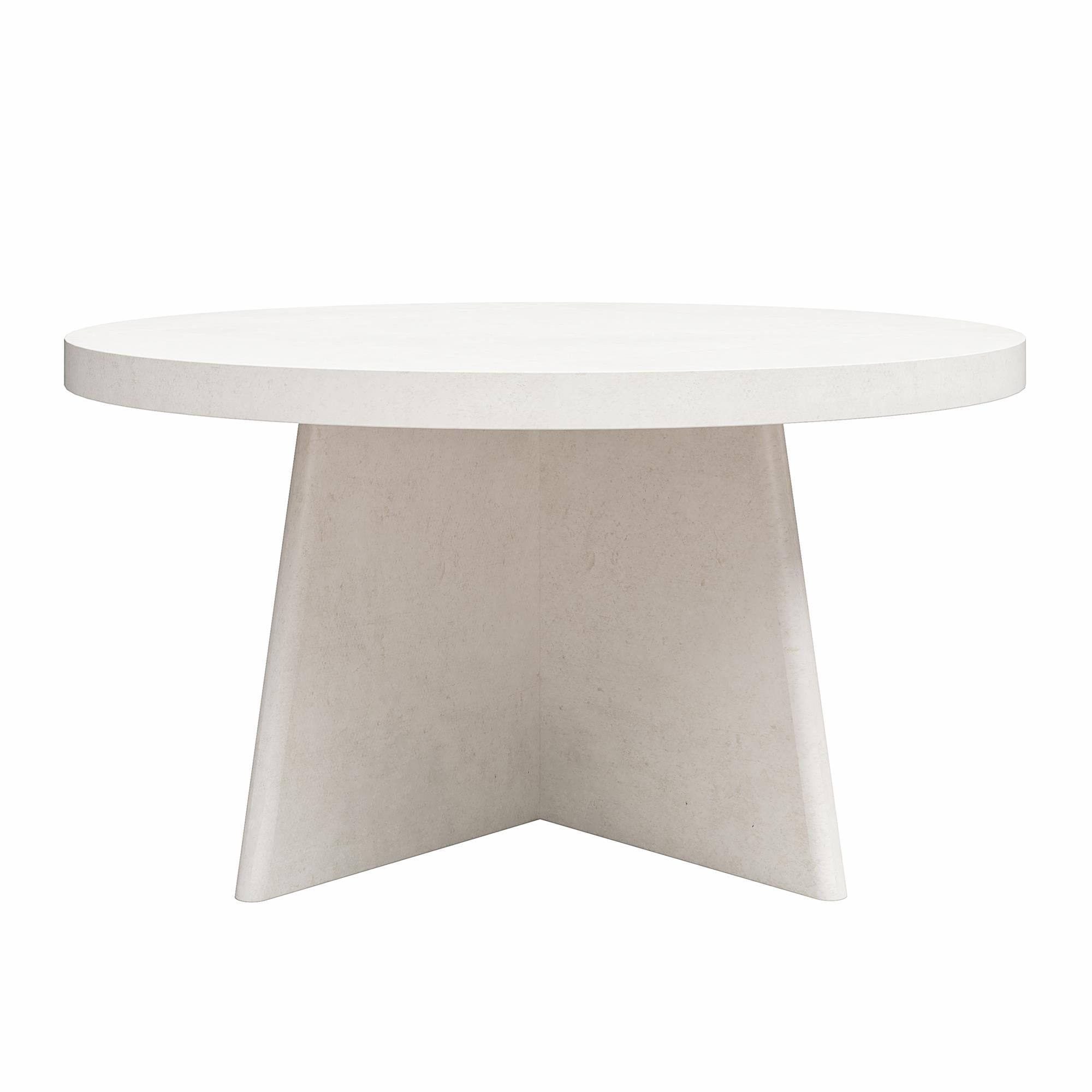 Queer Eye Liam Round Coffee Table, Plaster – Walmart Pertaining To Liam Round Plaster Coffee Tables (View 10 of 15)
