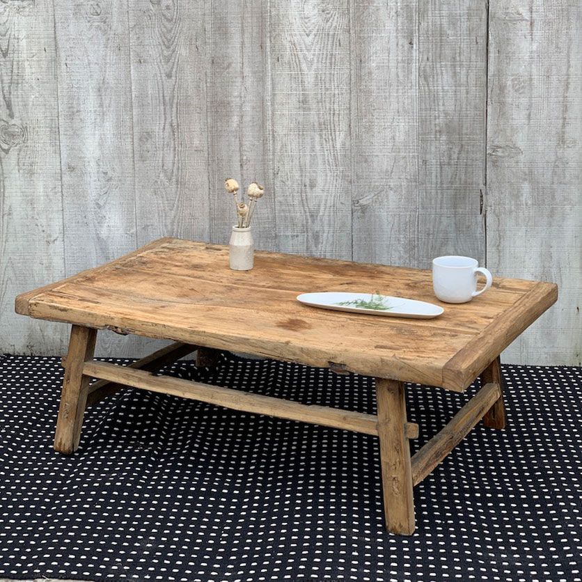 Reclaimed Rustic Wood Coffee Table | Sophia – Home Barn Vintage For Rustic Wood Coffee Tables (View 14 of 15)