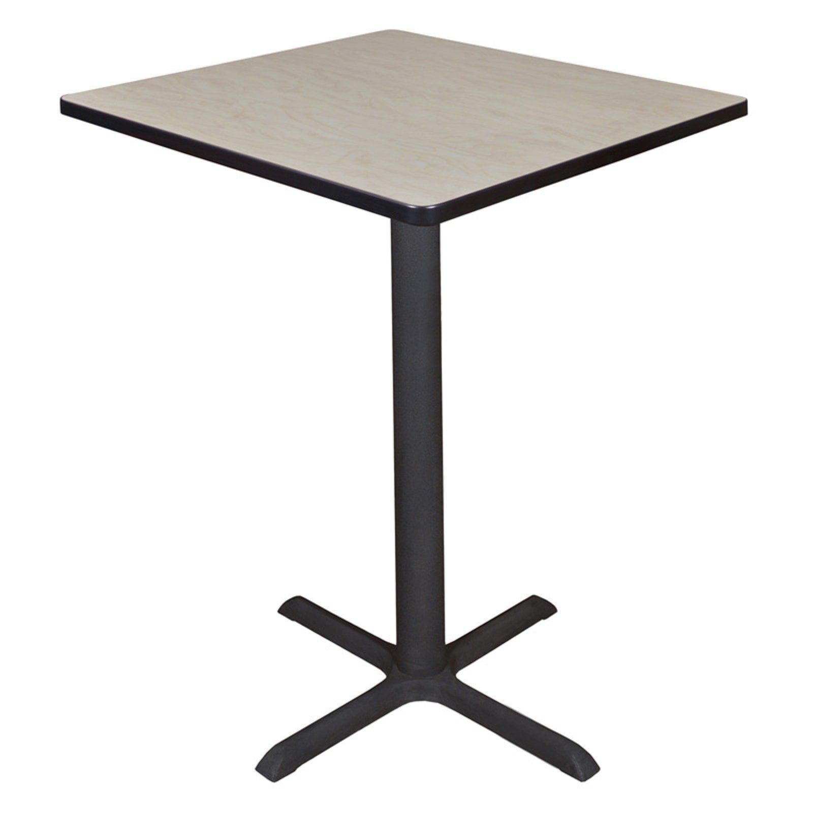 Regency Cain Square Cafe Table – Walmart Within Regency Cain Steel Coffee Tables (Photo 2 of 15)