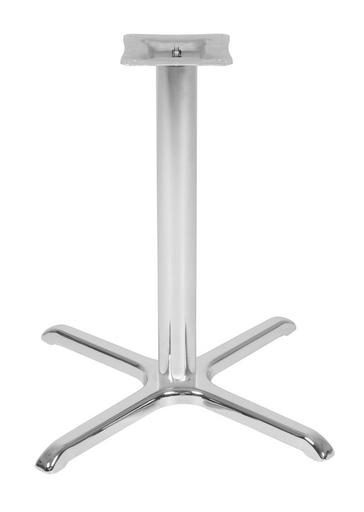 Regency Cain X Base For 30" Table Tops  Chrome – Regency Mtbx22cm With Regency Cain Steel Coffee Tables (Photo 4 of 15)