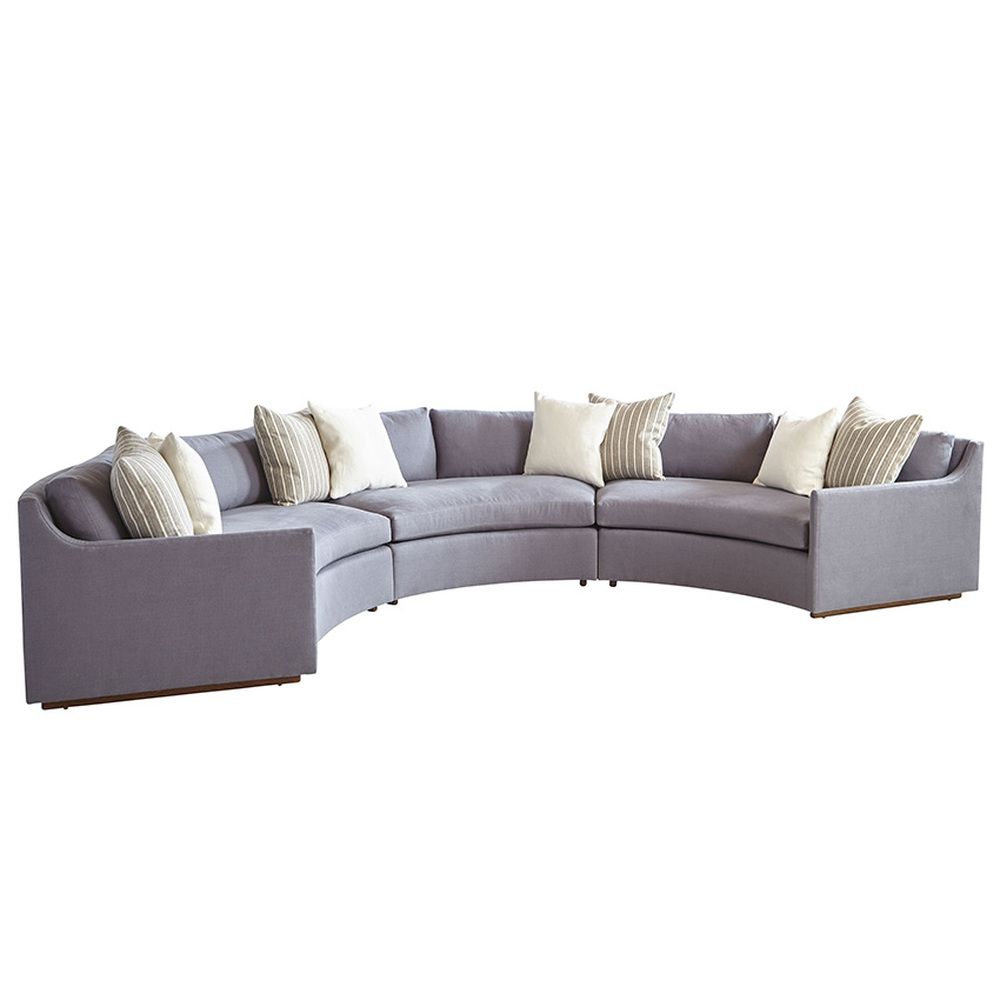 Return To Sectionals With 130" Curved Sectionals (Photo 12 of 15)