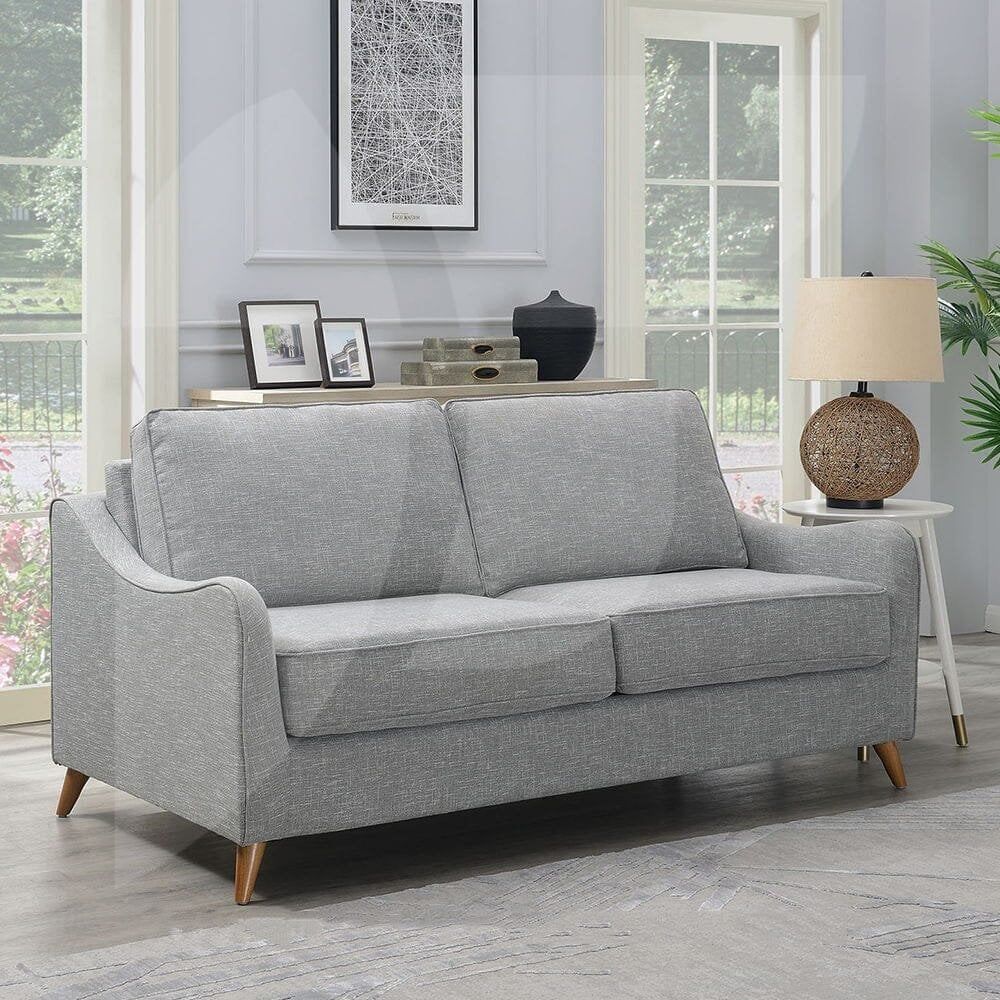 Robyn Light Grey Linen Sofa Bed – Sofas & Armchairs From Home Centre Direct  Uk Inside Gray Linen Sofas (View 12 of 15)