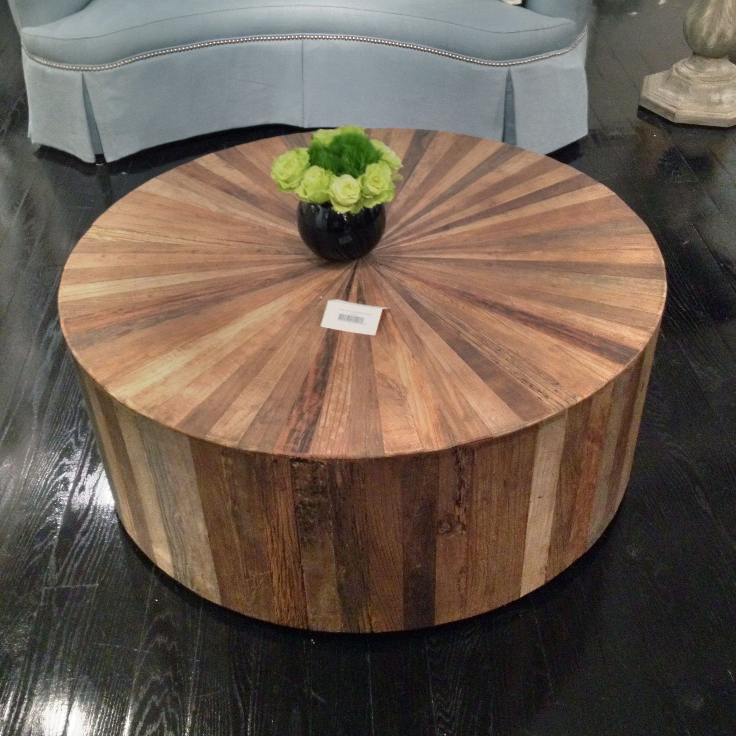 Round Wood Coffee Tables With Storage : Yj Round Storage Coffee Table Regarding Round Coffee Tables (View 9 of 15)