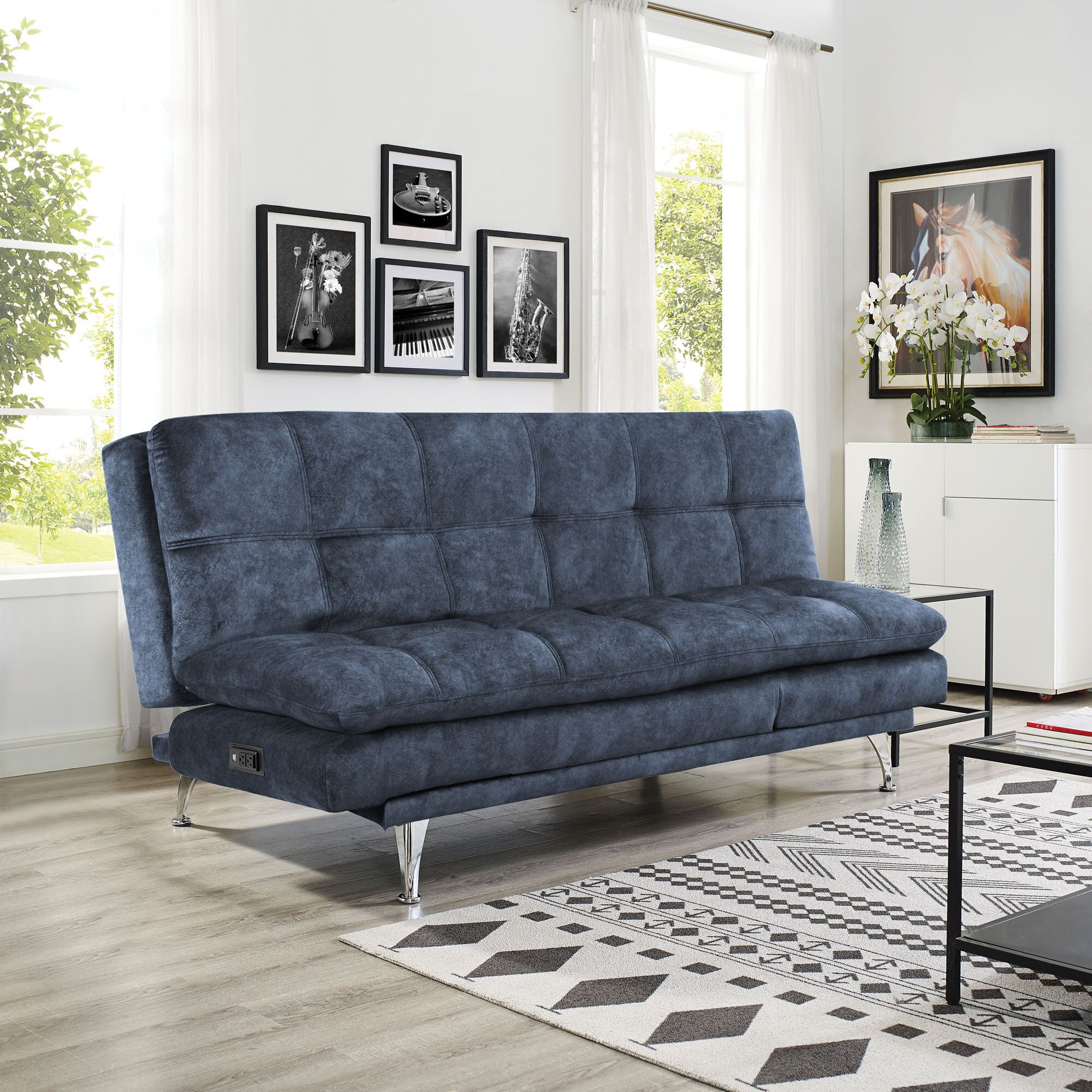 Featured Photo of 2024 Popular Tufted Convertible Sleeper Sofas