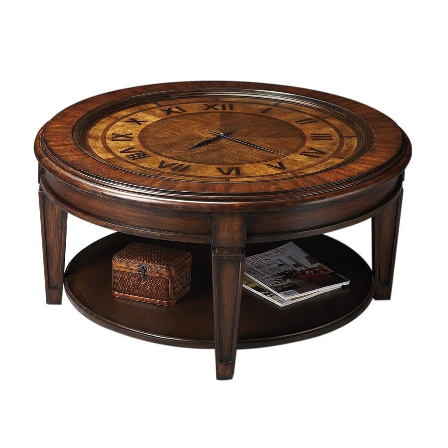 Shop Butler Specialty Heritage Round Coffee Table At Lowes Throughout American Heritage Round Coffee Tables (Photo 9 of 15)