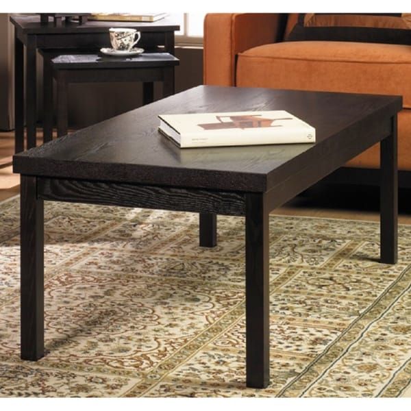 Shop Main St. Wood Grain Espresso Coffee Table – Free Shipping Today For Espresso Wood Finish Coffee Tables (Photo 10 of 15)