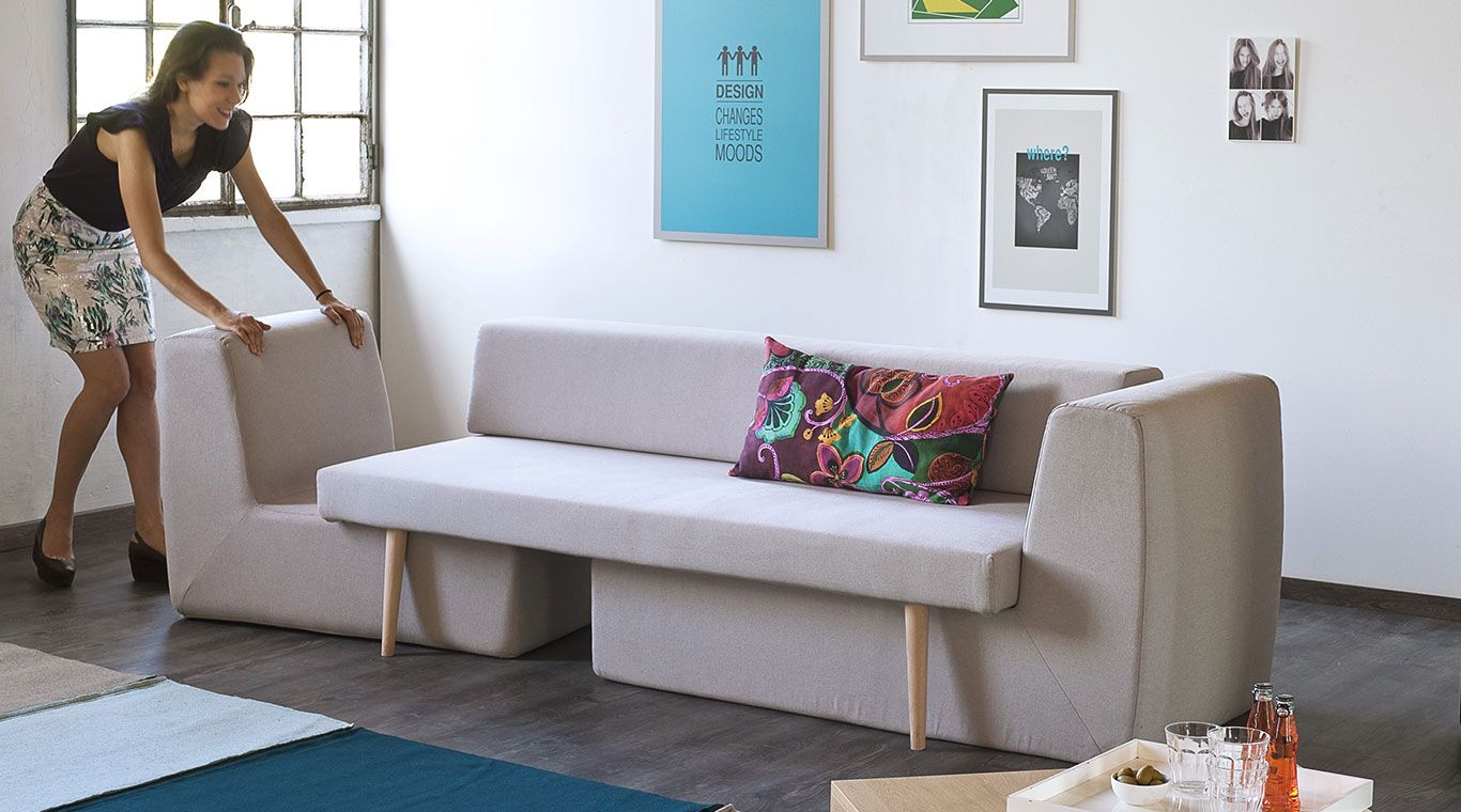 Small Living Room? This Modular Sofa Will Be Perfect For You | Modular Sofa  | 10 Stunning Homes Intended For Sofas For Compact Living (View 8 of 15)