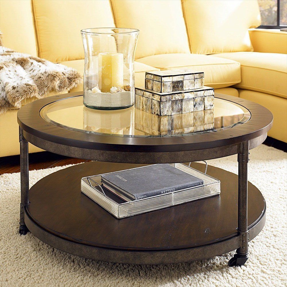 The Round Coffee Tables With Storage – The Simple And Compact Furniture Pertaining To Round Coffee Tables With Storage (Photo 10 of 15)