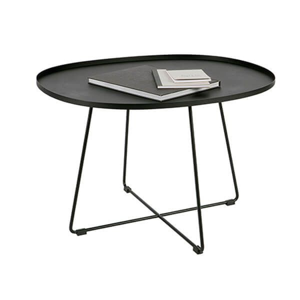 This Unique Shaped Large Metal Side Table Will Give A Contemporary Look Pertaining To Metal Side Tables For Living Spaces (View 9 of 15)