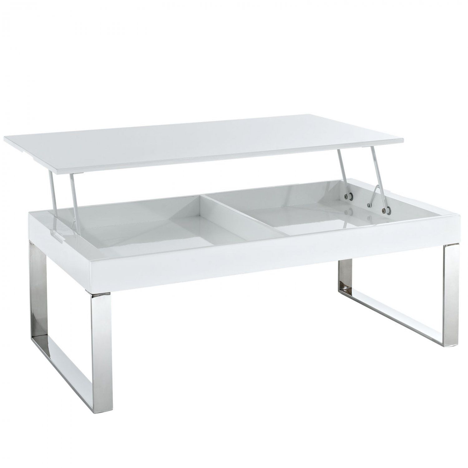 White Gloss Lift Coffee Table With Regard To High Gloss Lift Top Coffee Tables (View 8 of 15)
