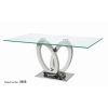 Glass and Stainless Steel Dining Tables (Photo 4 of 25)