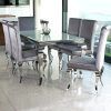 Glass and Chrome Dining Tables and Chairs (Photo 8 of 25)