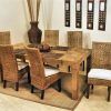 Rattan Dining Tables and Chairs (Photo 10 of 25)