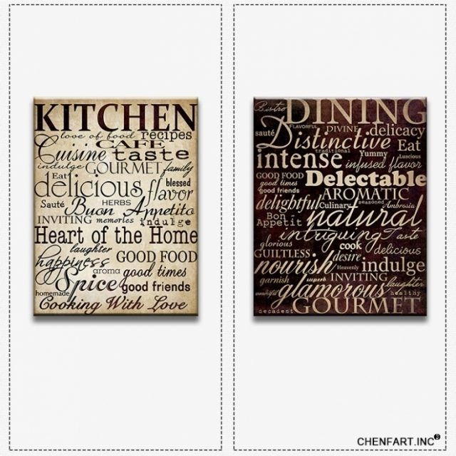 Top 15 of Kitchen Canvas Wall Art