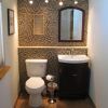 Wall Accents Behind Toilet (Photo 2 of 15)