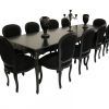 Black 8 Seater Dining Tables (Photo 11 of 25)