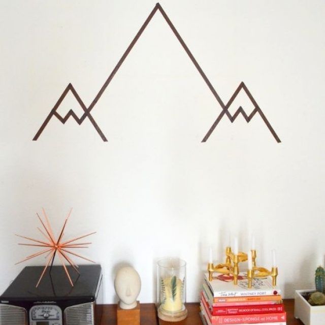 The Best Washi Tape Wall Art