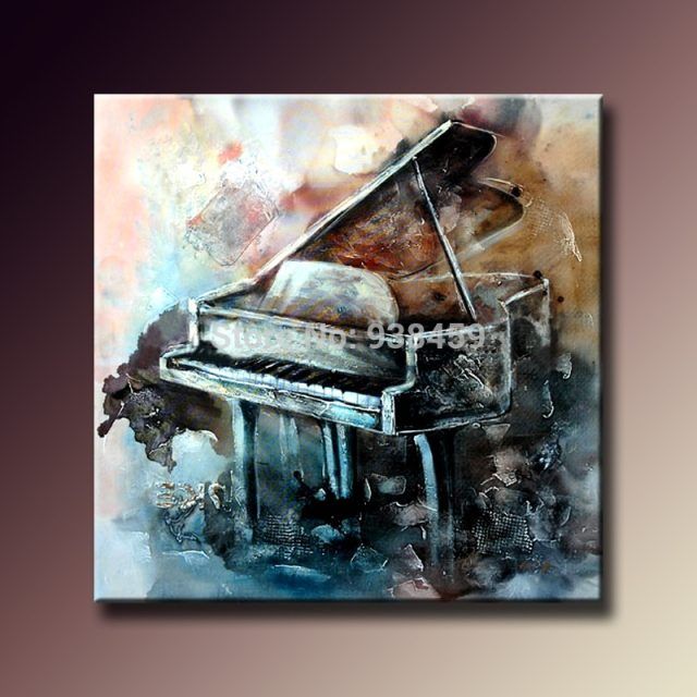 2024 Best of Abstract Piano Wall Art