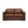Matilda 100% Top Grain Leather Chaise Sectional Sofas (Photo 1 of 15)