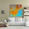 Abstract Oversized Canvas Wall Art (Photo 14 of 15)