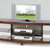 Wood Tv Stand With Glass Top (Photo 2 of 20)