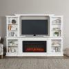 White Tv Stands Entertainment Center (Photo 10 of 15)