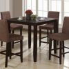 Candice Ii 5 Piece Round Dining Sets With Slat Back Side Chairs (Photo 14 of 25)
