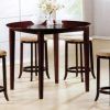 Candice Ii 5 Piece Round Dining Sets With Slat Back Side Chairs (Photo 18 of 25)