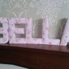 Fabric Wall Art Letters (Photo 13 of 15)
