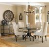 Jaxon 7 Piece Rectangle Dining Sets With Upholstered Chairs (Photo 22 of 25)
