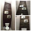 Wall Accents Behind Toilet (Photo 4 of 15)