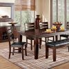Wyatt 6 Piece Dining Sets With Celler Teal Chairs (Photo 12 of 25)