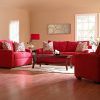 Red Sofas and Chairs (Photo 6 of 20)