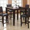 Combs 5 Piece 48 Inch Extension Dining Sets With Pearson White Chairs (Photo 16 of 25)
