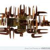 Abstract Copper Wall Art (Photo 13 of 20)
