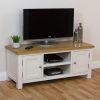 Cream Color Tv Stands (Photo 2 of 20)