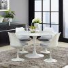 Palazzo 7 Piece Dining Sets With Pearson White Side Chairs (Photo 17 of 25)