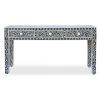 Black and White Inlay Console Tables (Photo 5 of 25)