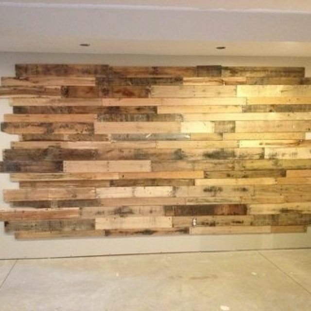 15 Collection of Wood Pallets Wall Accents