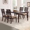 Evellen 5 Piece Solid Wood Dining Sets (Set of 5) (Photo 3 of 25)