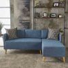 Tenny Dark Grey 2 Piece Left Facing Chaise Sectionals With 2 Headrest (Photo 24 of 25)