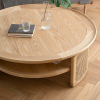 Wood Coffee Tables With 2-Tier Storage (Photo 6 of 15)