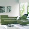 Green Leather Sectional Sofas (Photo 14 of 20)
