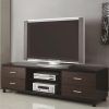 Black Tv Cabinets With Drawers (Photo 4 of 25)