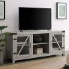 Farmhouse Sliding Barn Door Tv Stands for 70 Inch Flat Screen (Photo 6 of 15)