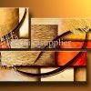 Modern Abstract Wall Art Painting (Photo 5 of 15)