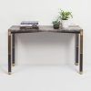 Mix Agate Metal Frame Console Tables (Photo 20 of 25)