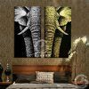 Abstract Elephant Wall Art (Photo 7 of 15)