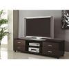 Modern Black Tv Stands on Wheels (Photo 6 of 15)